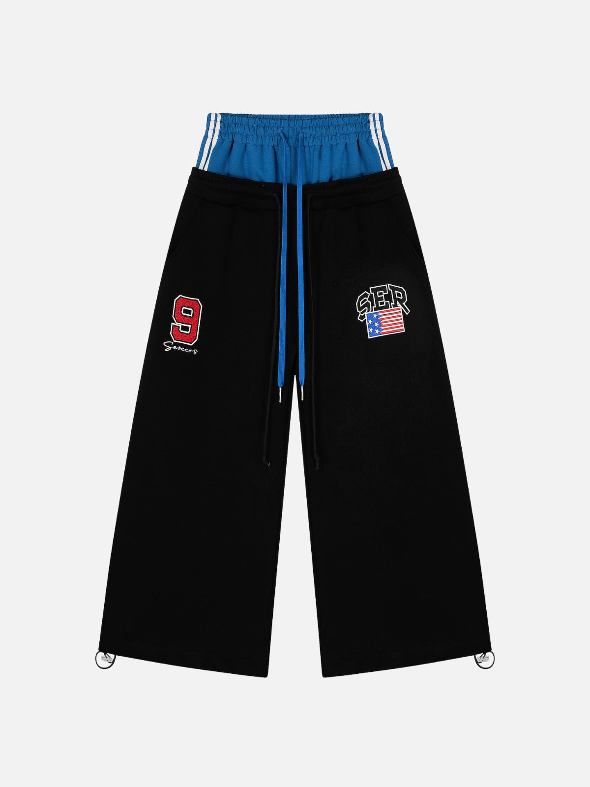 AMERZY - Baggy Embroidered Sweatpants