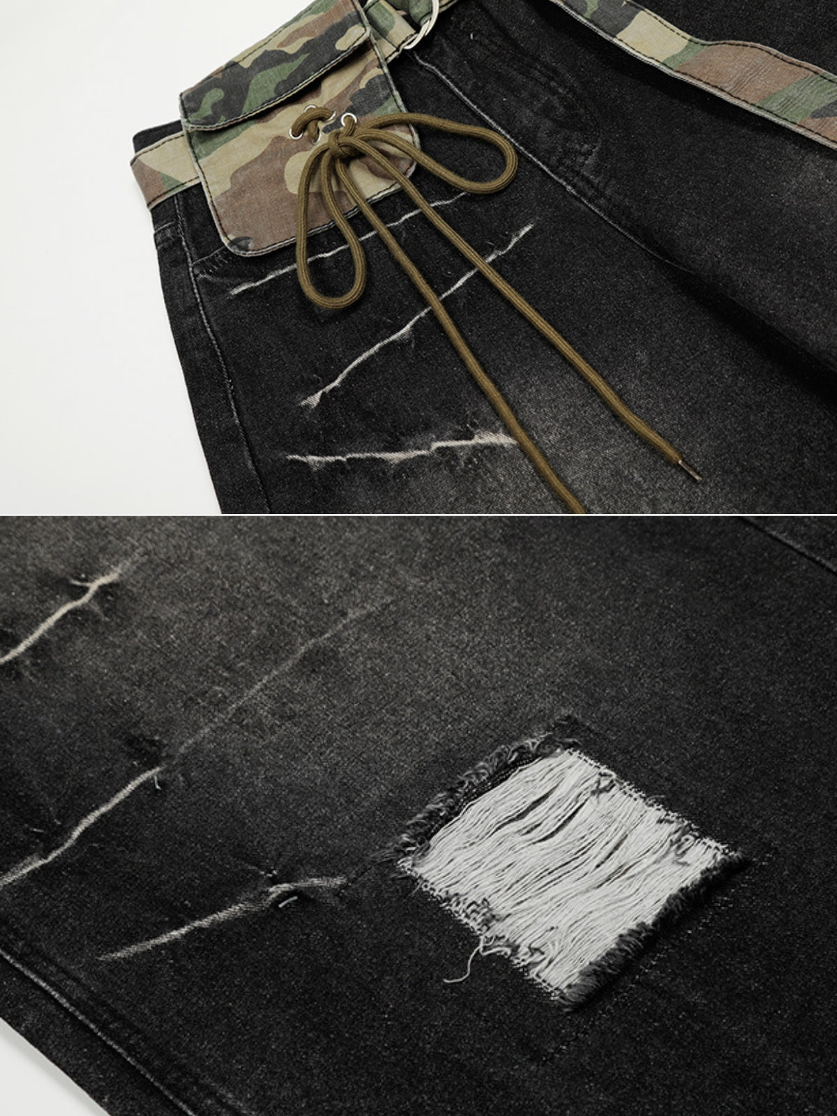 CAMOZON – Baggy Camouflage Basic Jeans