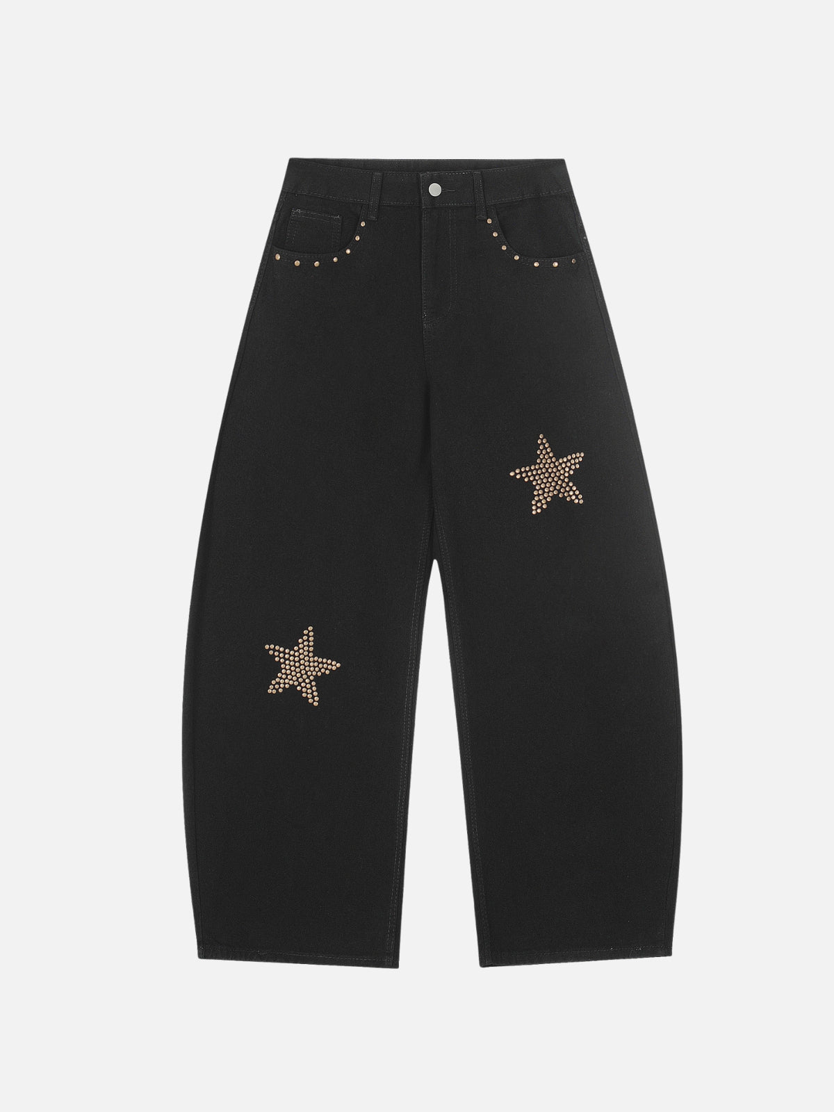 COSMIC STAR - Baggy Graphic Jeans