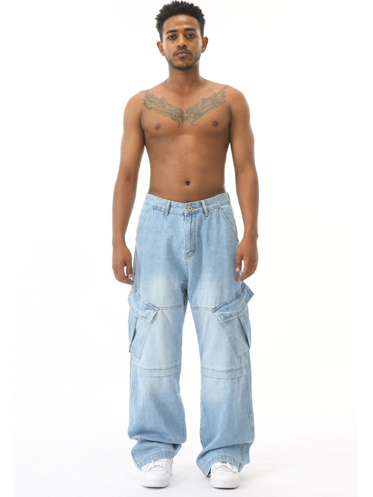 POCKETLESS - Baggy Cargo Jeans | TEENWEAR.EU