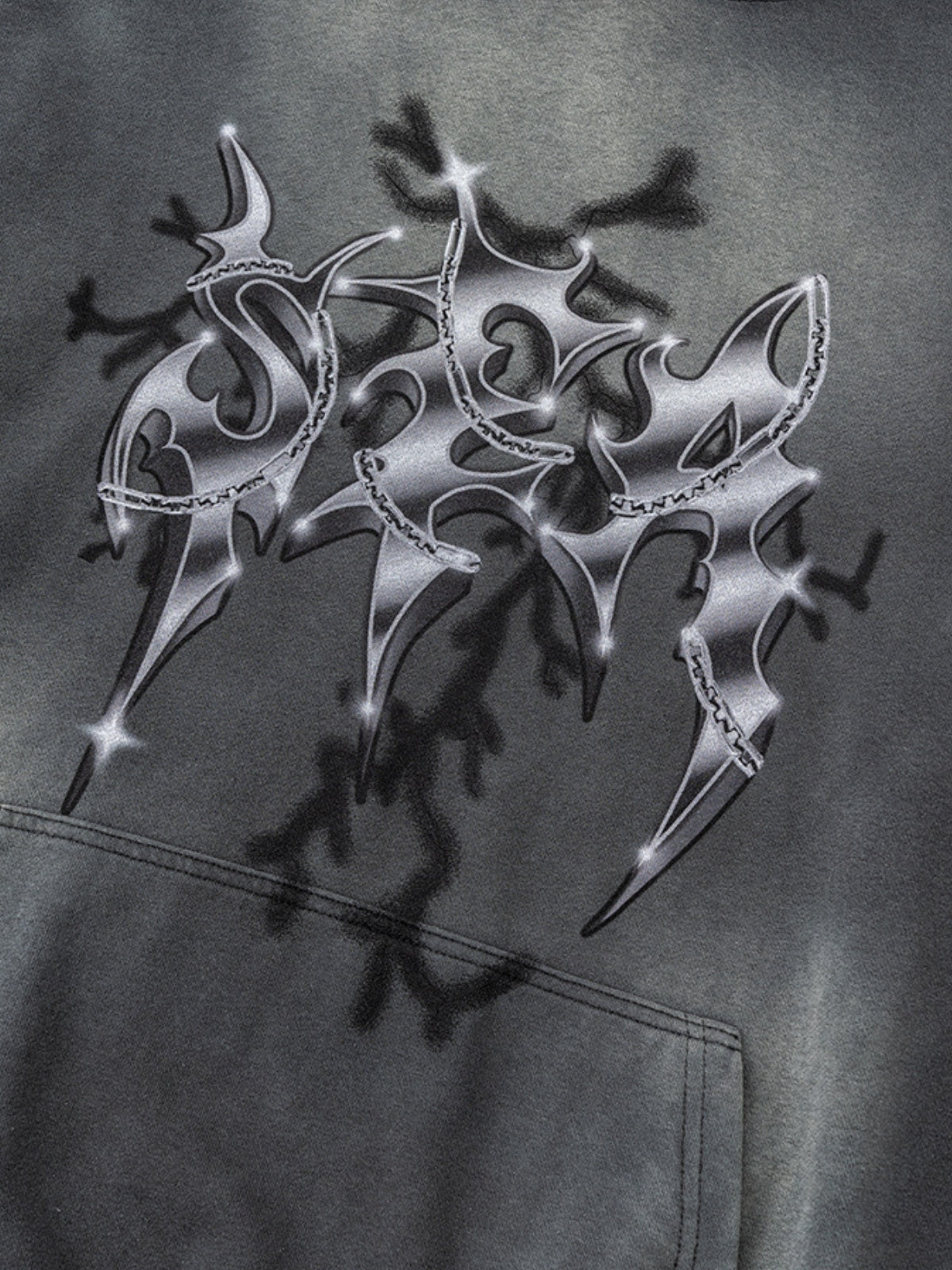 FROZING - Oversized Print Hoodie | Teenwear.eu