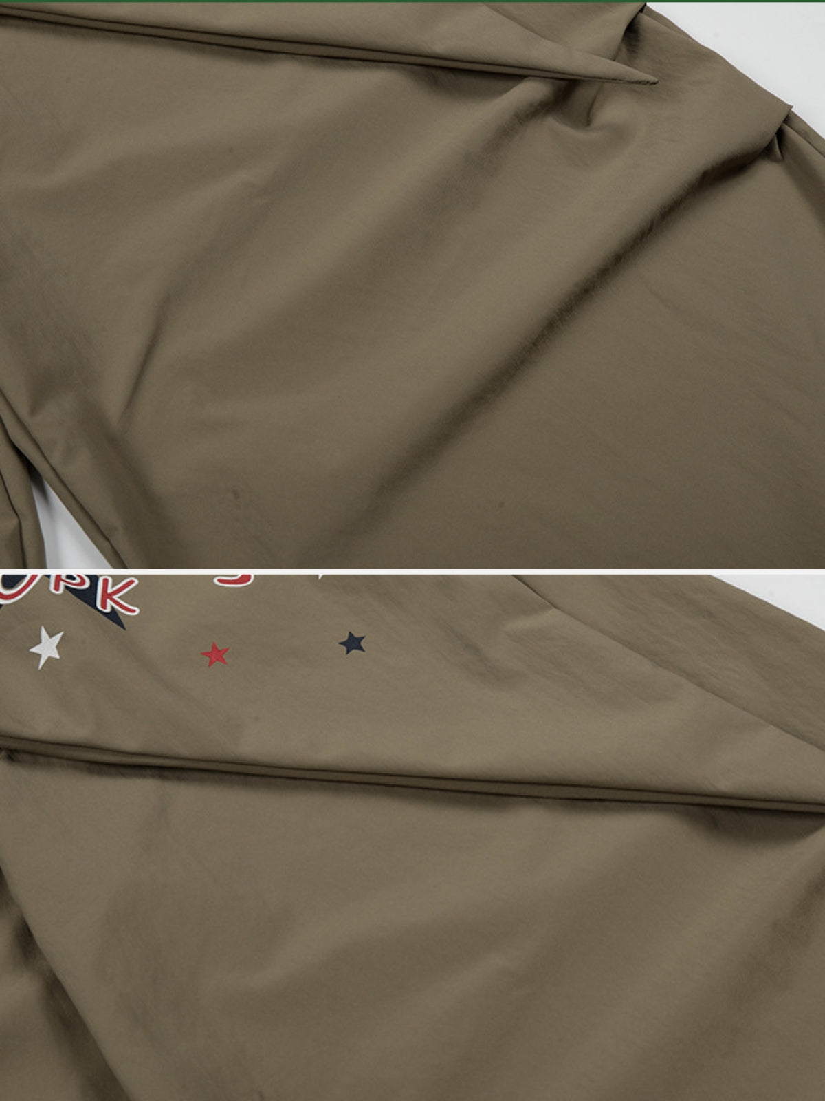 RUNTENG - Parachute Cargo Graphic Pants