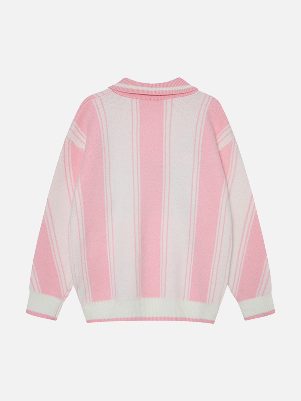 ROCH ON - Oversized Graphic Polo Sweater