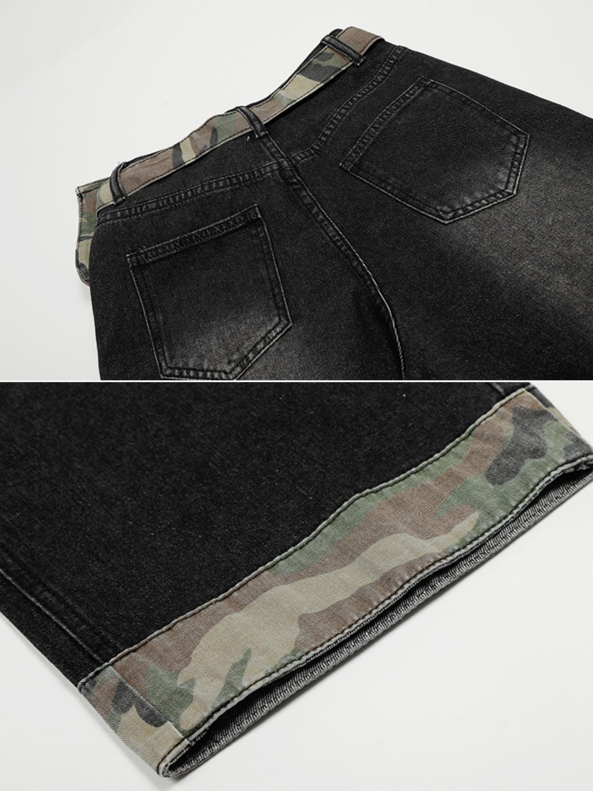 CAMOZON – Baggy Camouflage Basic Jeans