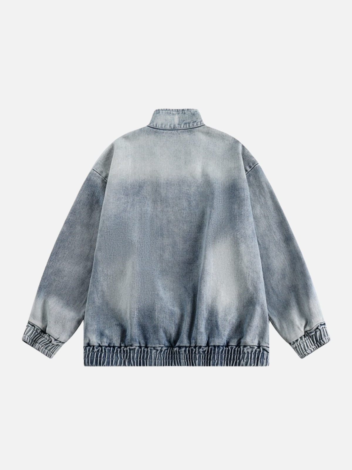 ELAN - Oversized Denim Embroidered Jacket | TEENWEAR.EU
