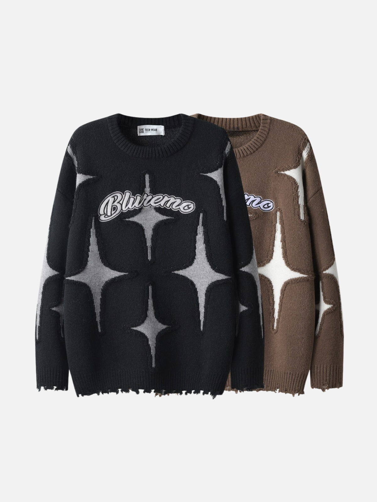 BLUREMO - Oversized Graphic Sweater | TEENWEAR.EU