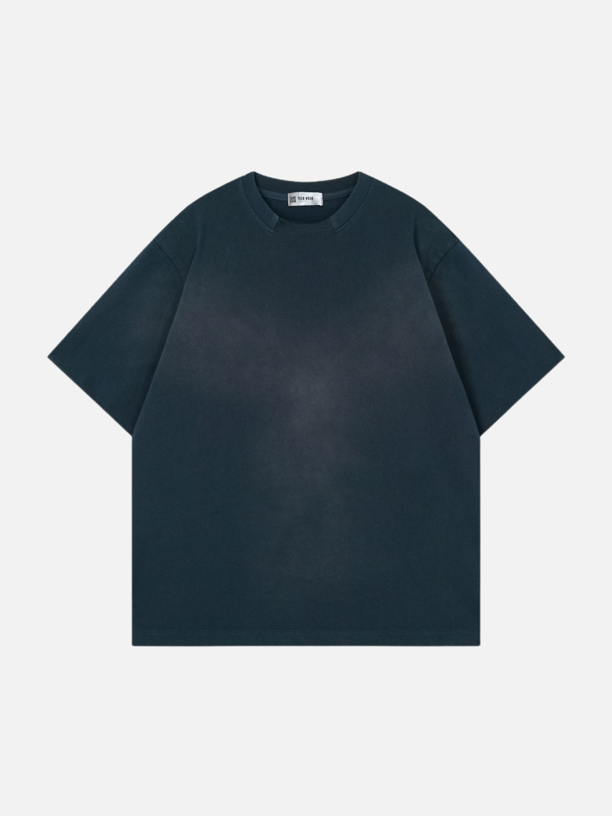 BLACKO - Oversized Basic T-Shirt Blue | Teenwear.eu