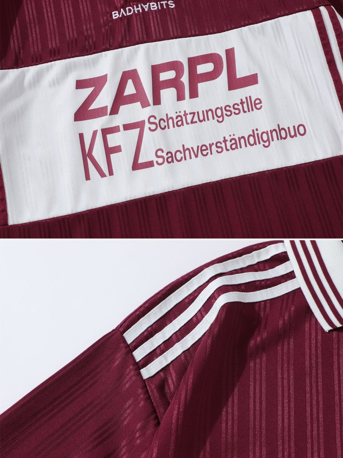 ZARPL - Oversized Print Jersey Polo Shirt | TEENWEAR.EU