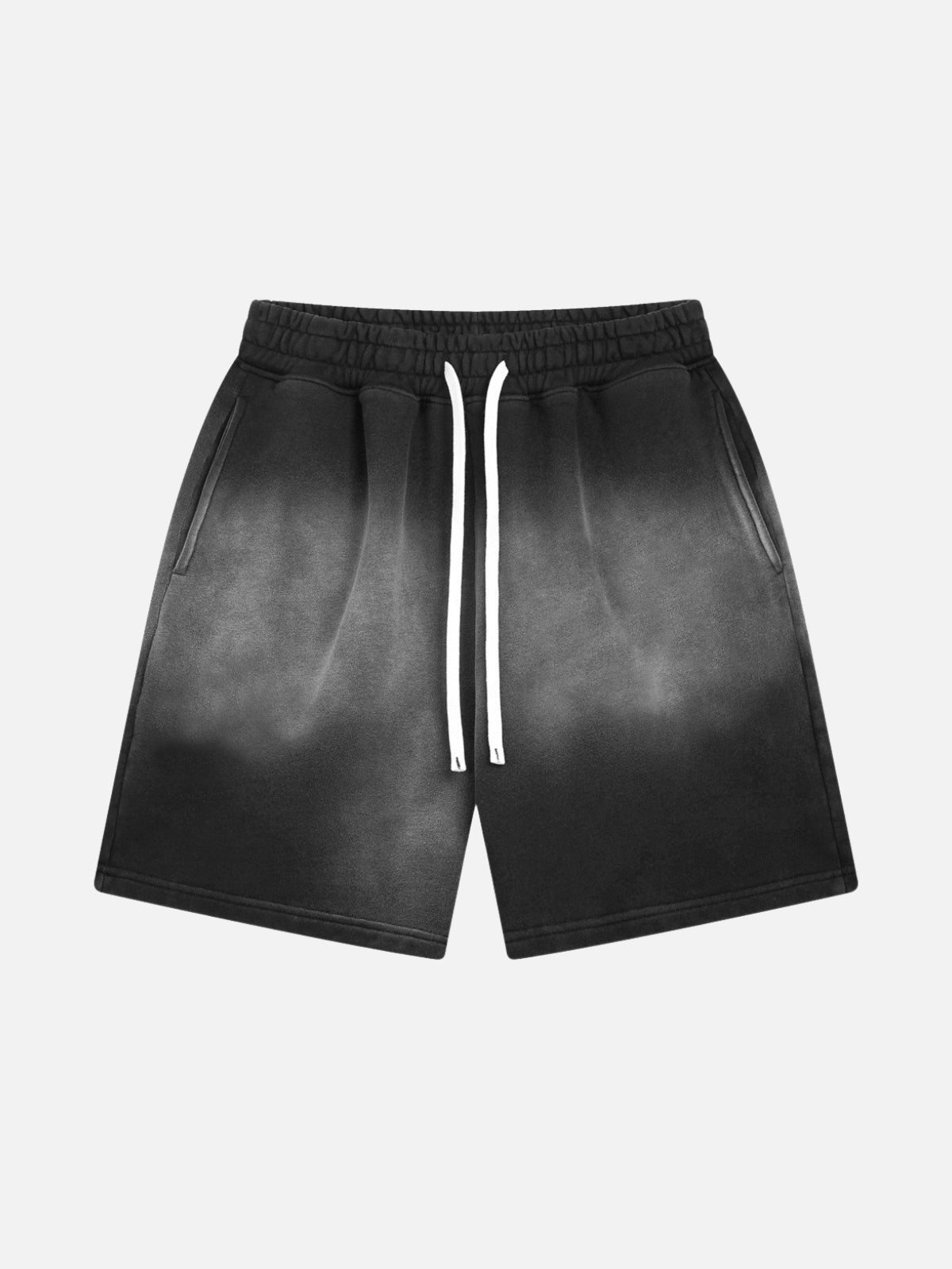 FADED - Regular Sweat Basic Shorts Black | TEENWEAR.EU