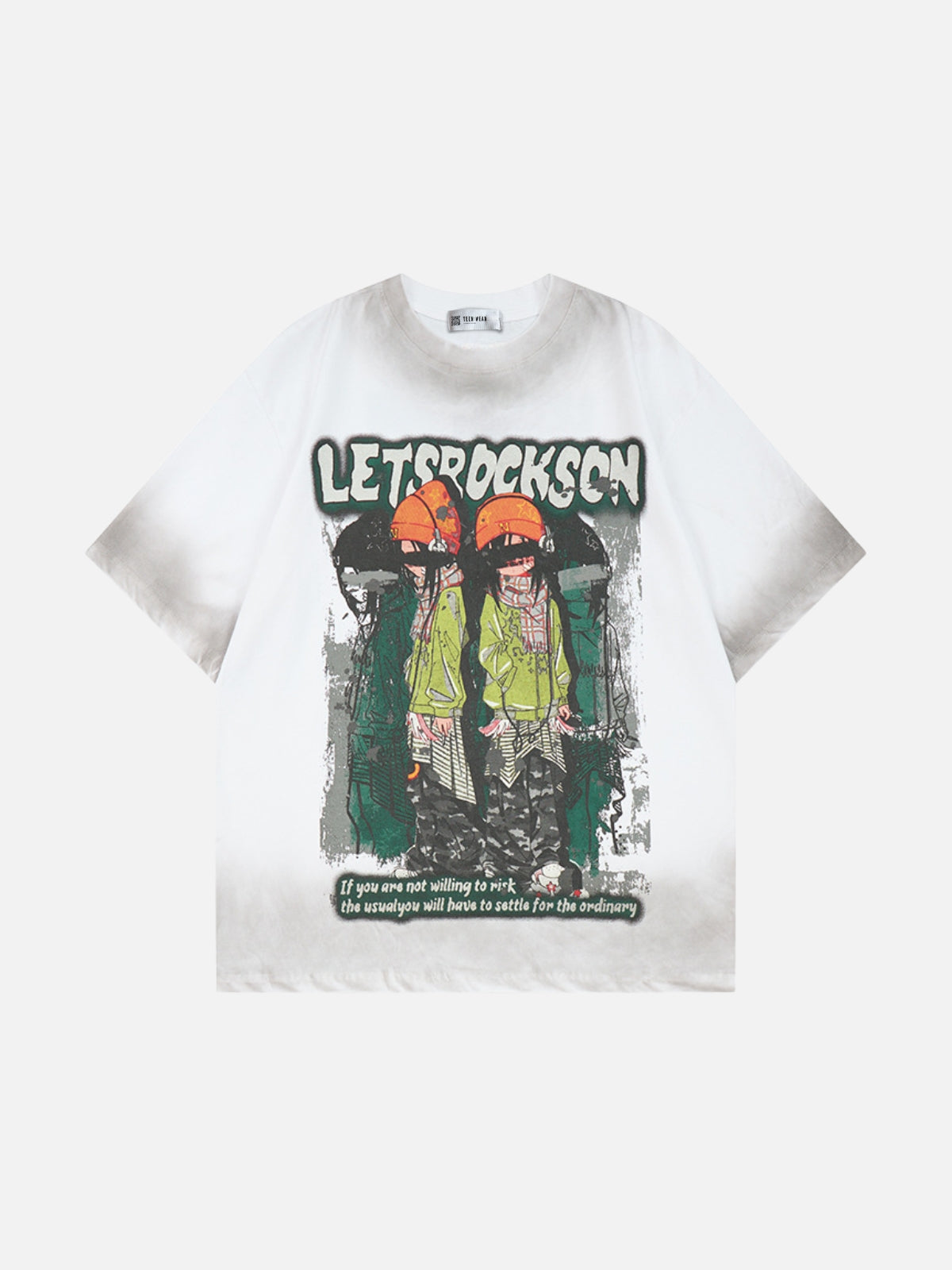 ANIMEE - Oversized Graphic T-Shirt