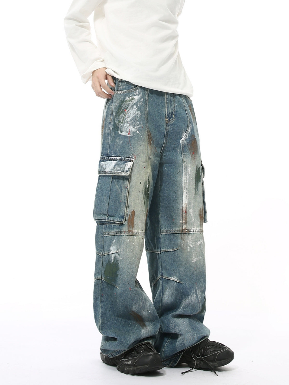 DIRTIES - Baggy Graphic Jeans | TEENWEAR.EU
