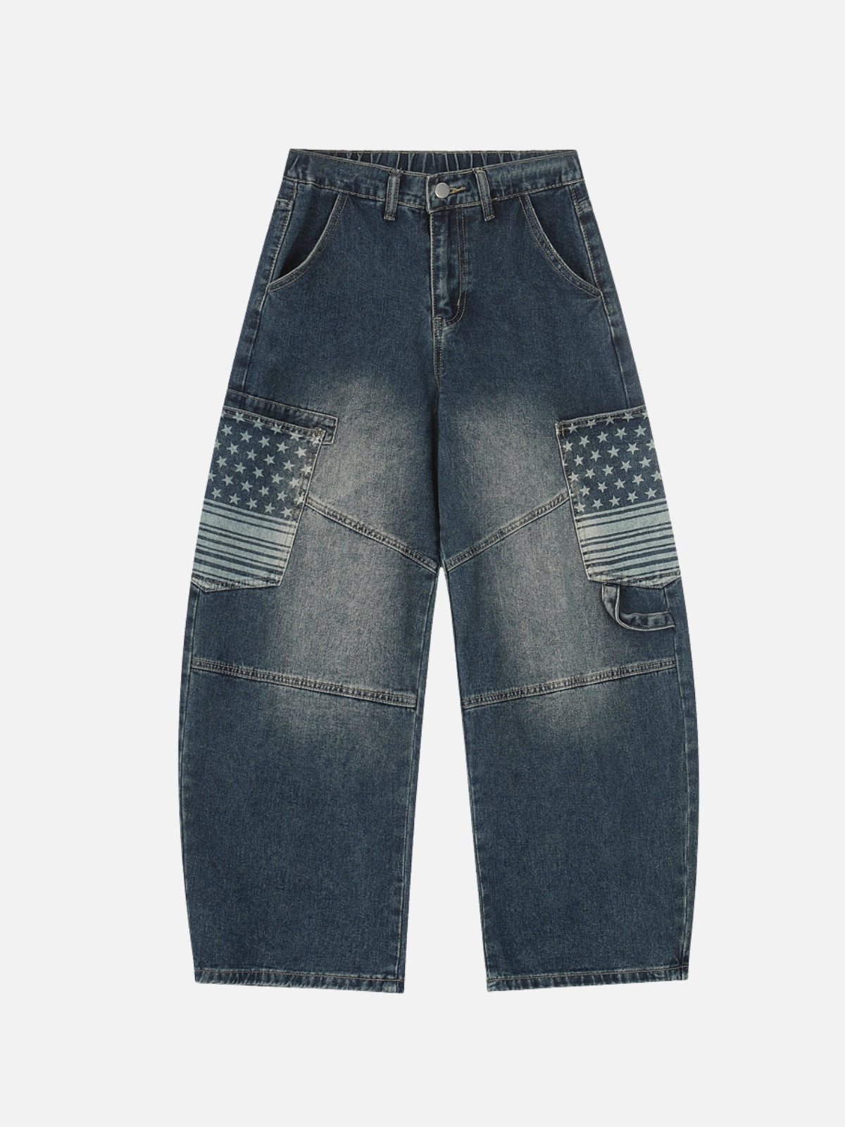 FLAGGY - Baggy Print Cargos