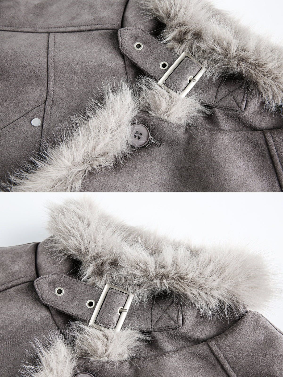 FROZZY – Oversized Basic Sherpa Jacket | Teenwear.eu