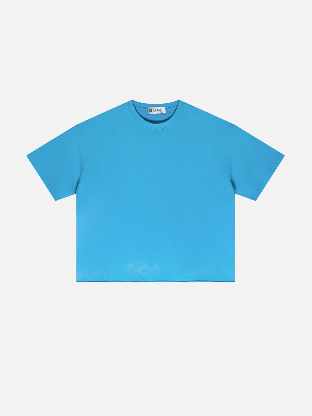 HUEY - Boxy Fit Print T-shirt Blue | Teenwear.eu