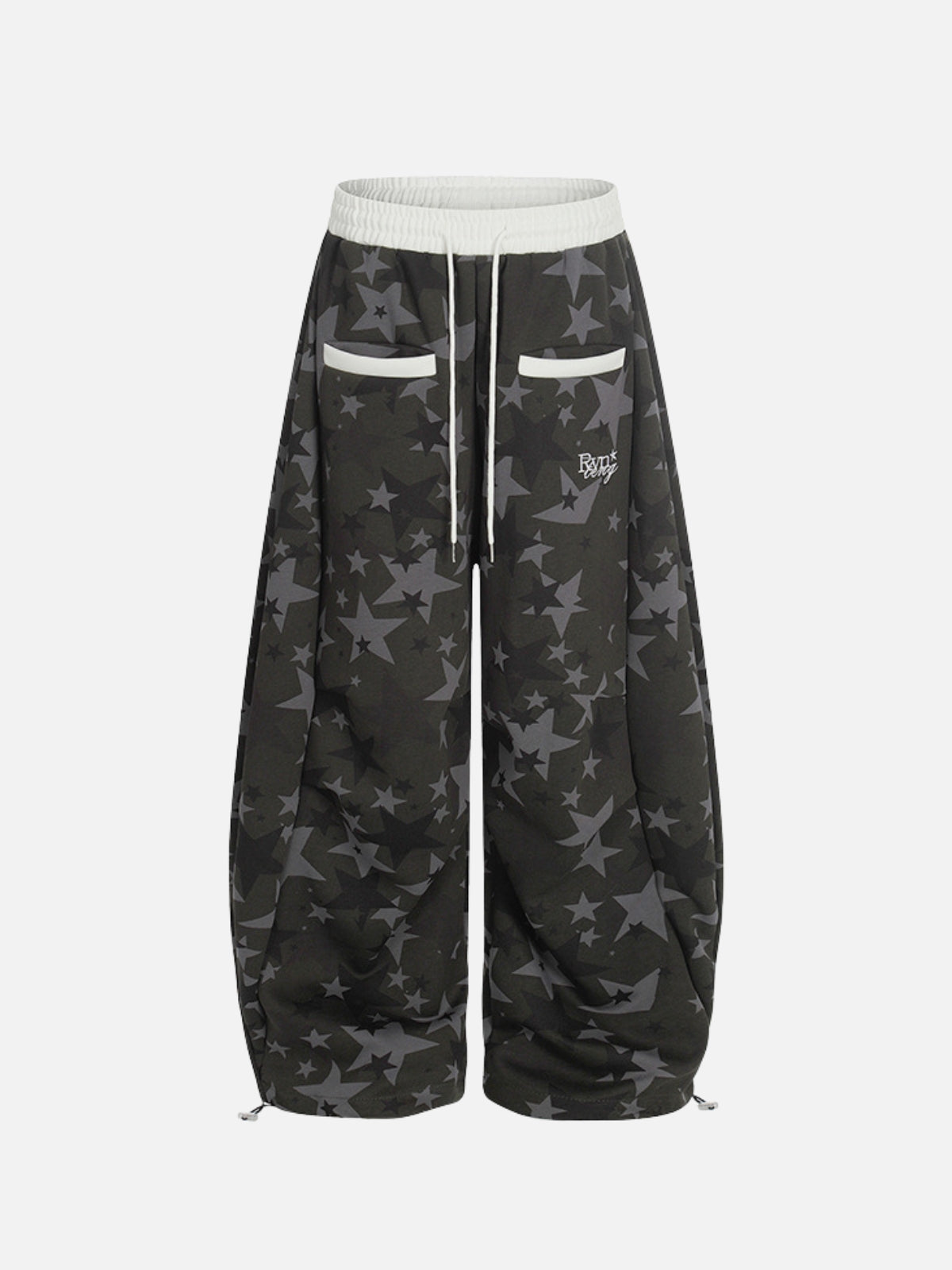 GALAXEE - Baggy Print Sweatpants