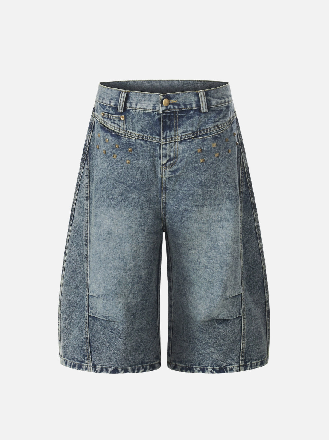 RHINO - Baggy Denim Basic Jorts | Teenwear.eu