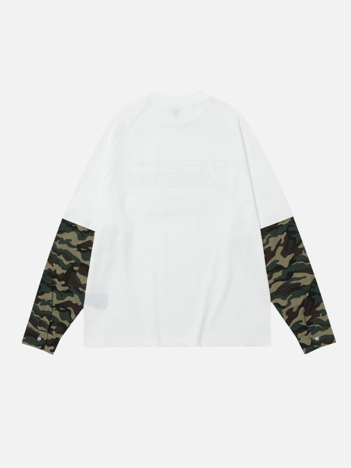 SADNMAN - Oversized Print Long Sleeved T-Shirt | TEENWEAR.EU