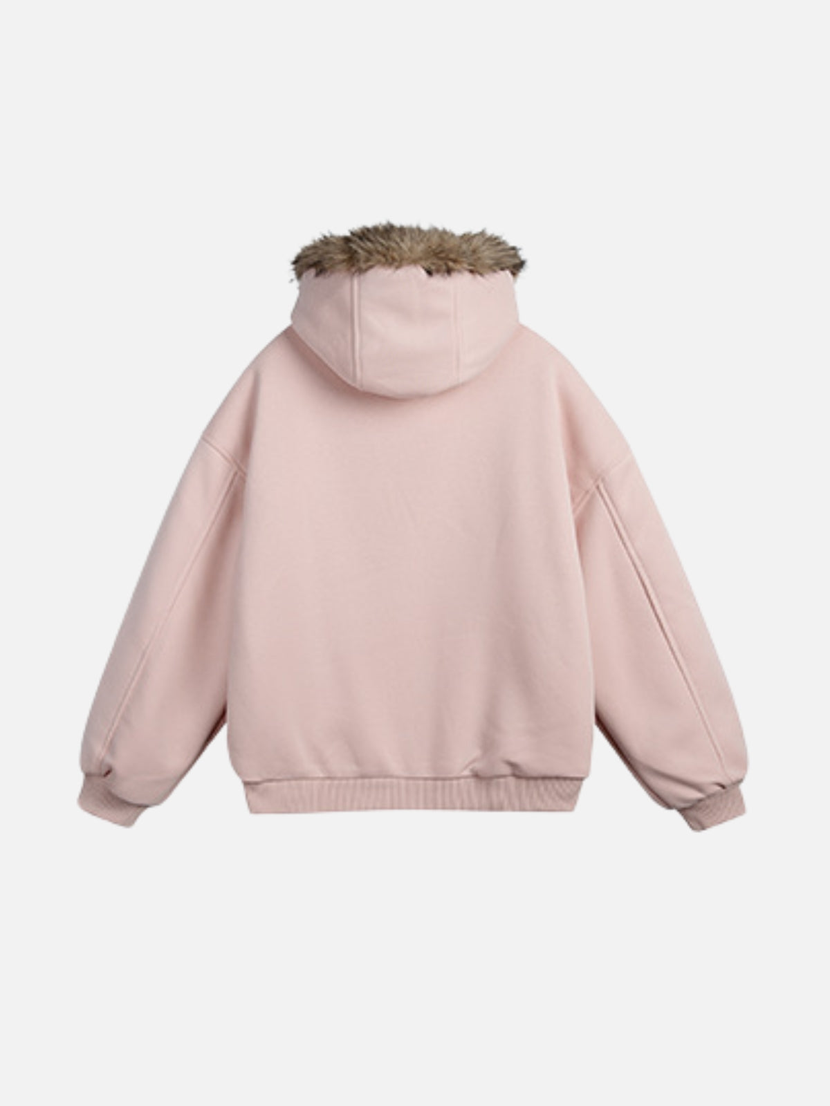 TRENDS - Oversized Sherpa Zip Up Jacket | Teenwear.eu