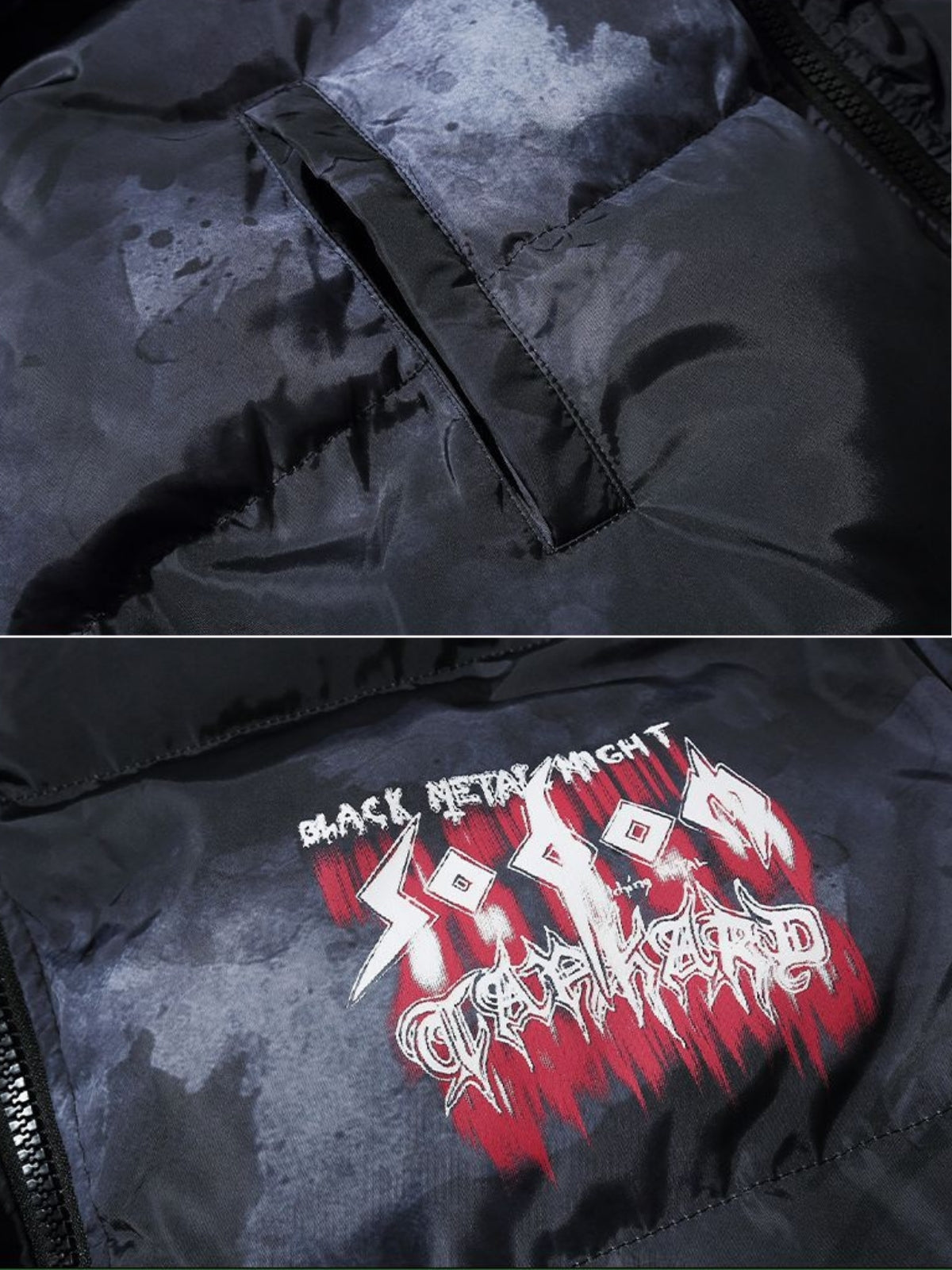 DREATH - Puffer Graphic Jacket | Teenwear.eu