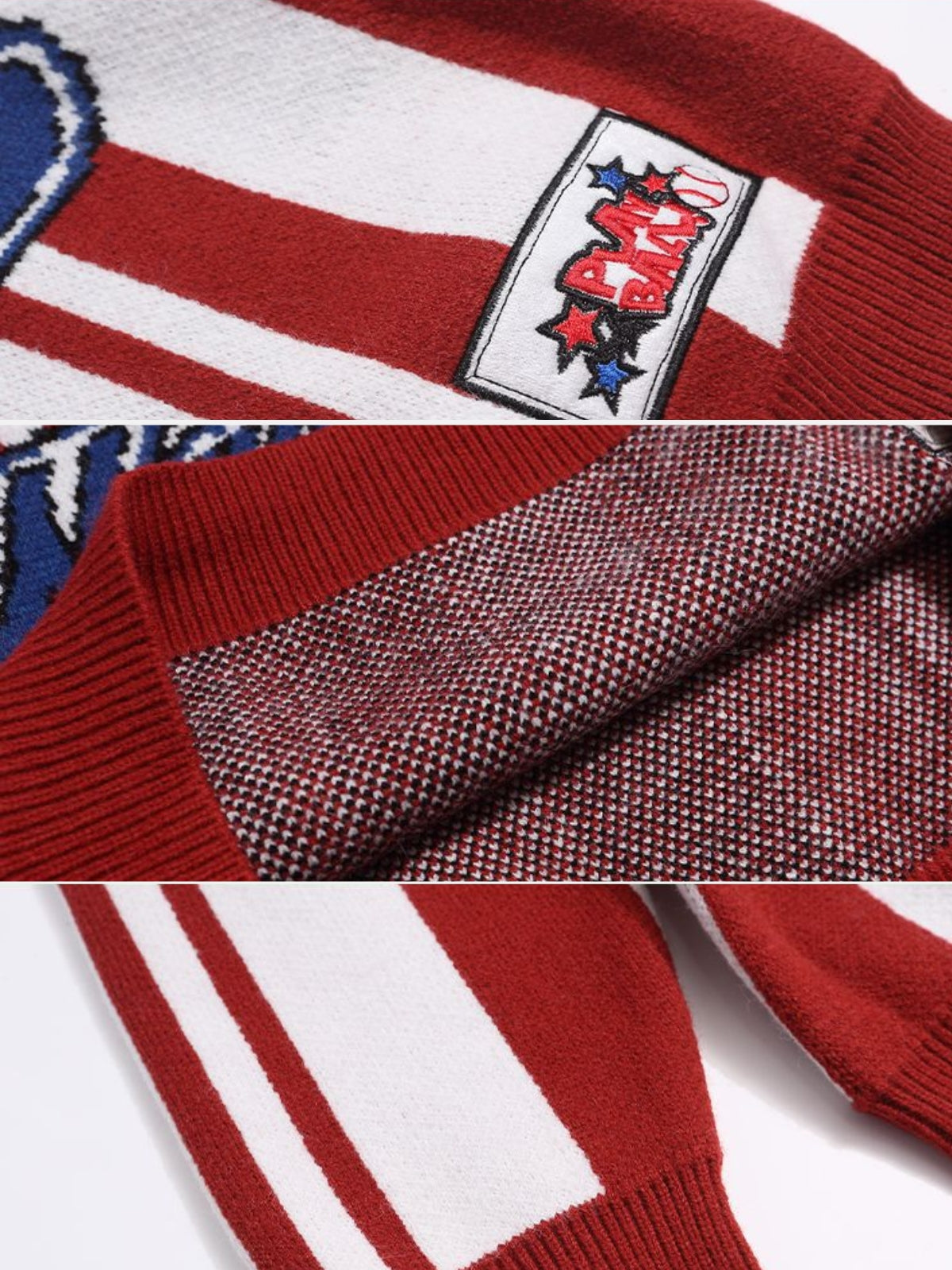 CREWVIBE – Oversized Graphic Sweater