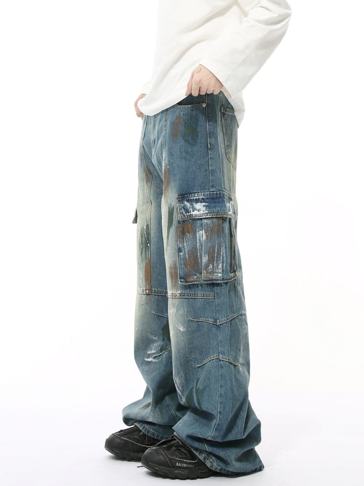 DIRTIES - Baggy Graphic Jeans | TEENWEAR.EU