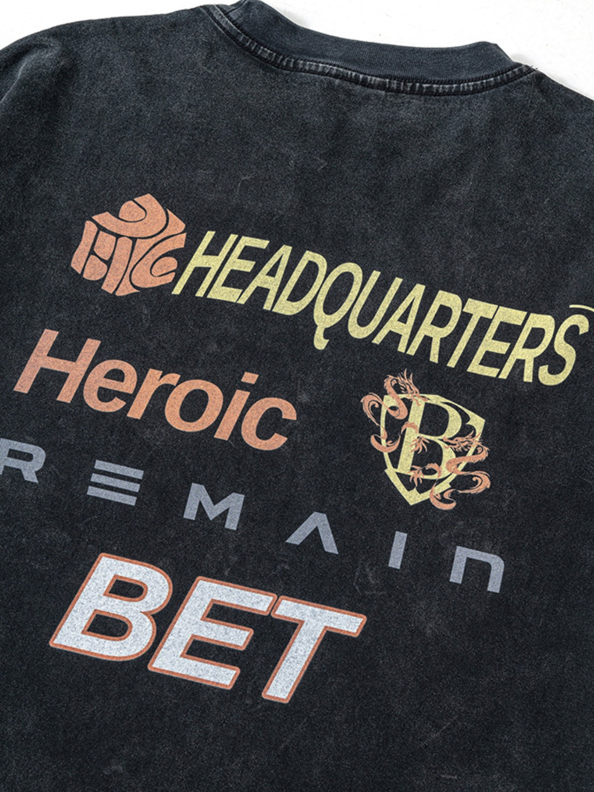 HEADZO – Oversized Print Long Sleeve Tee