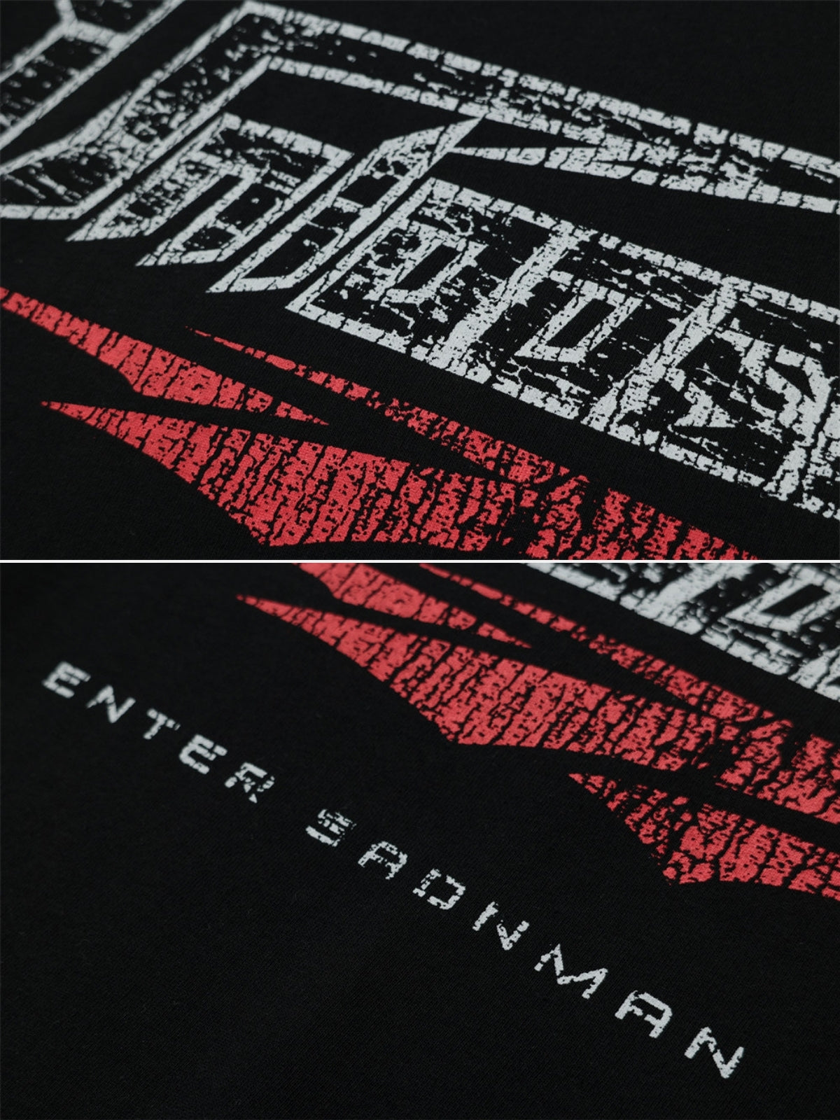 SADNMAN - Oversized Print Long Sleeved T-Shirt | TEENWEAR.EU