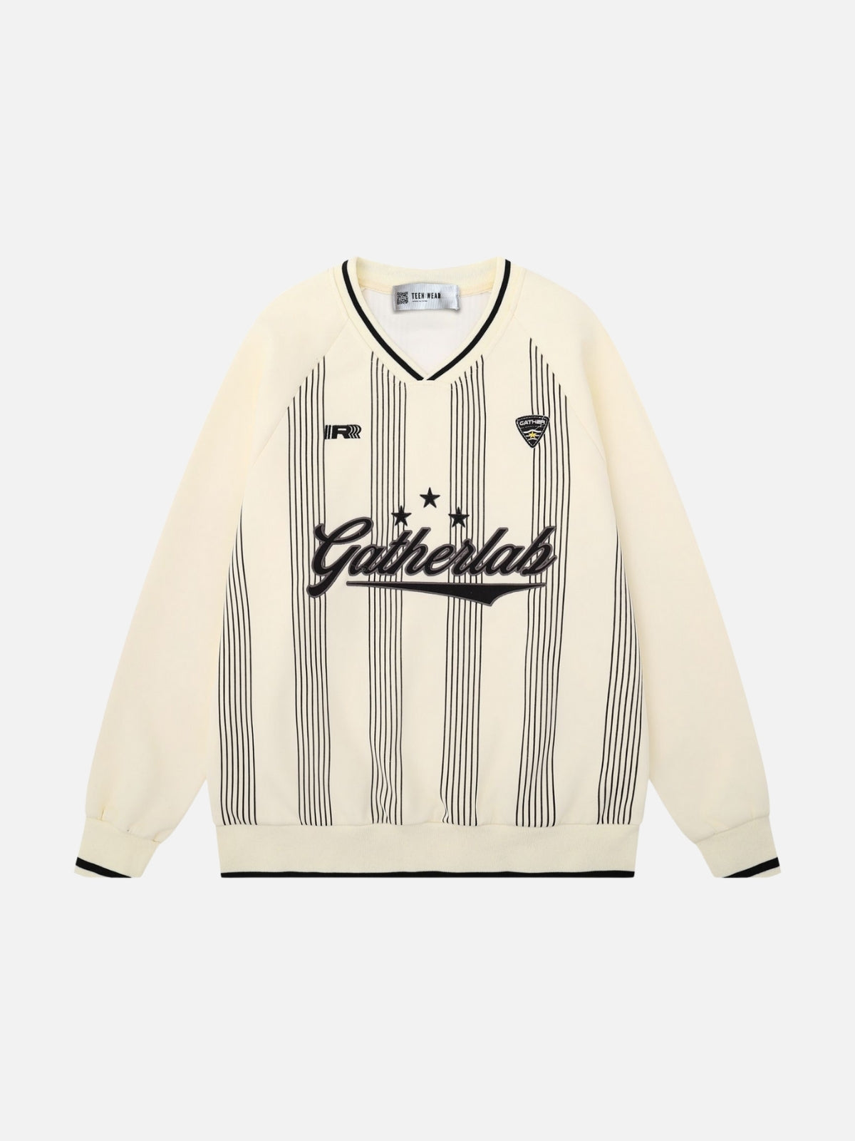 LABZY - Oversized Graphic Sweatshirt White | Teenwear.eu