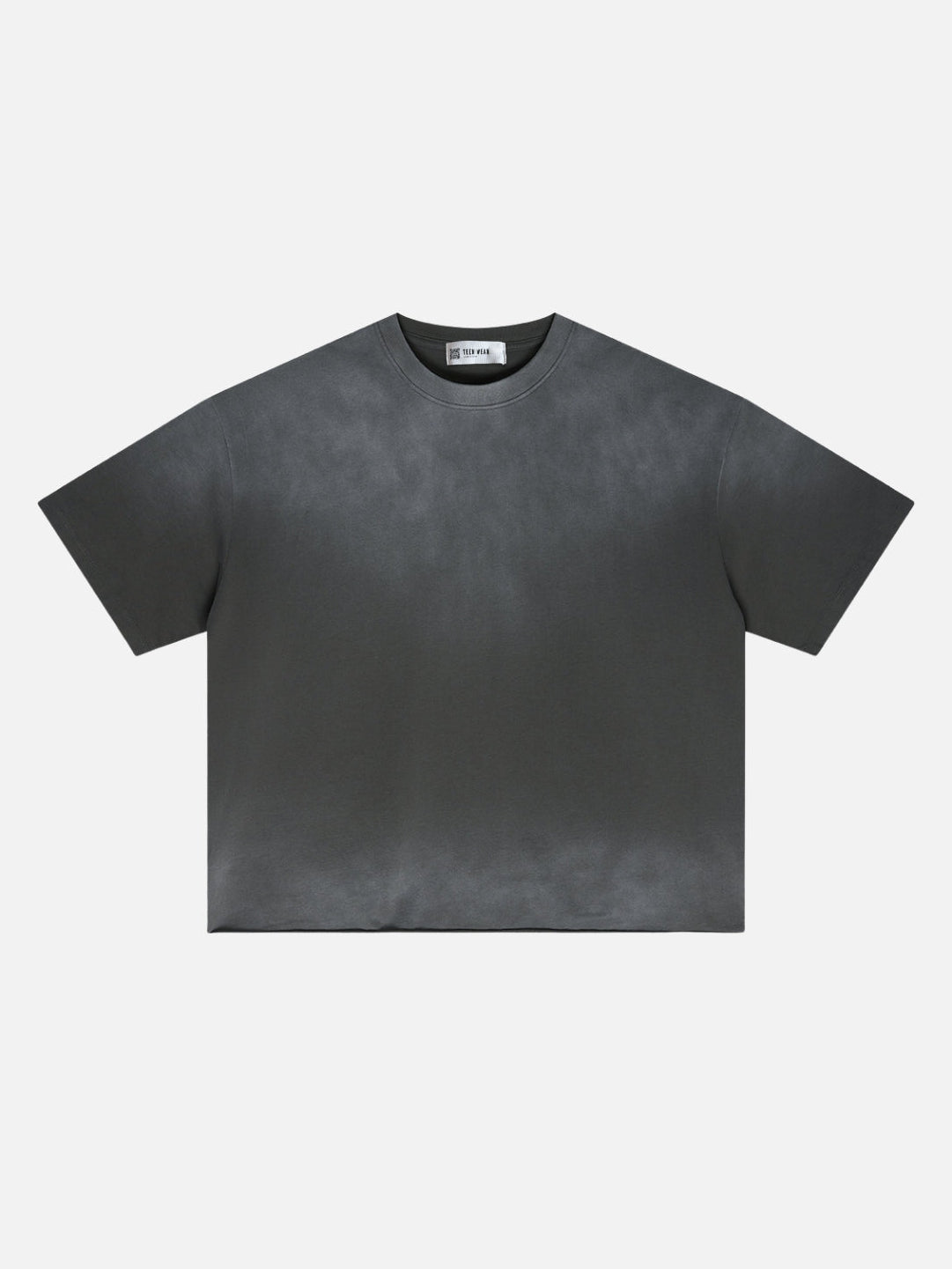 HUEY - Boxy Fit Print T-shirt Dark Gray | Teenwear.eu