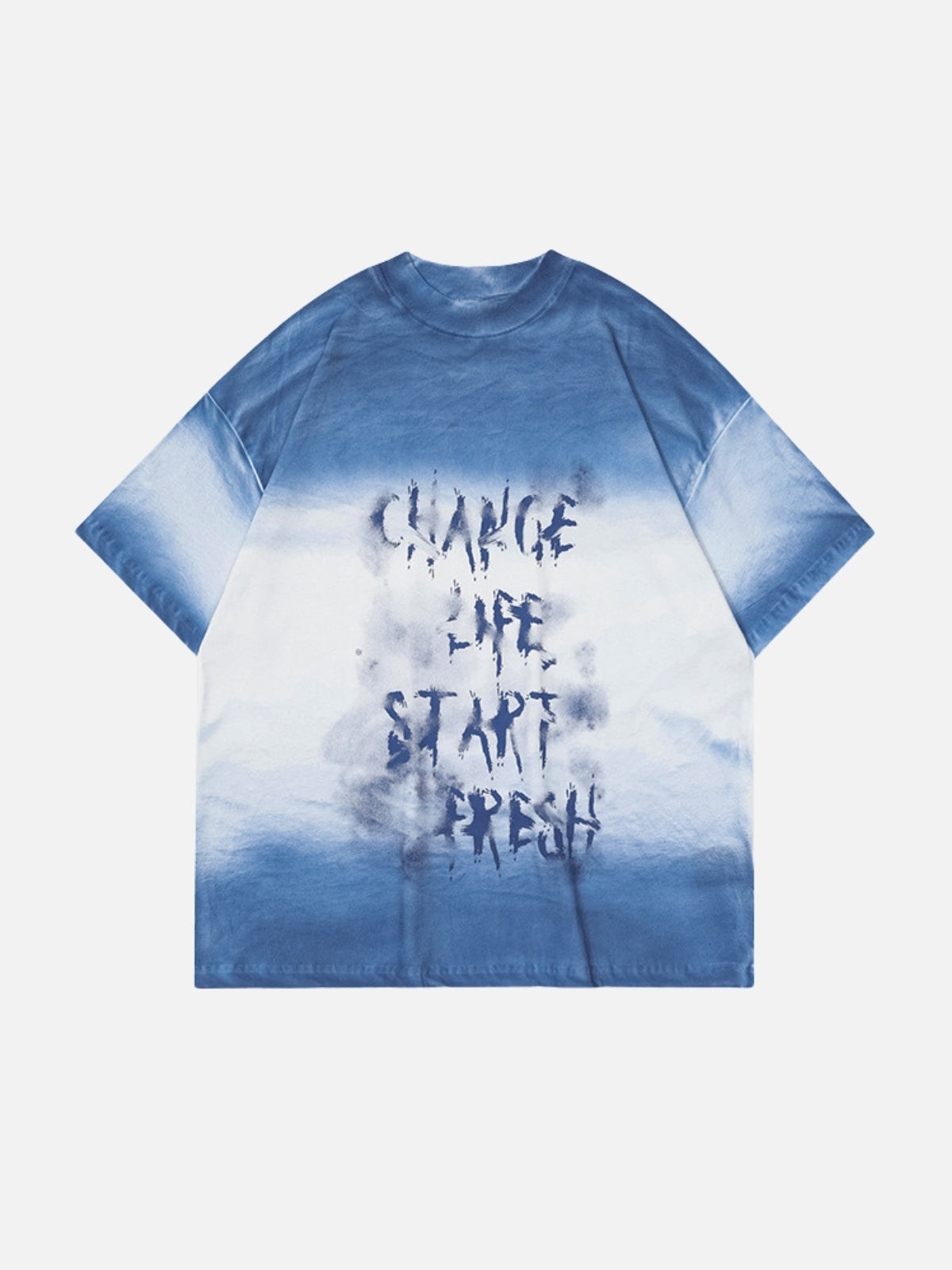 BLEEDY - Oversized Print T-Shirt Blue | Teenwear.eu