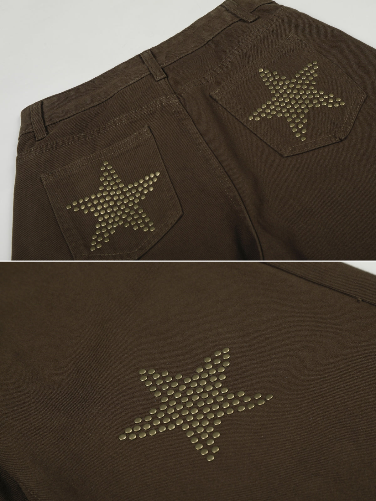 COSMIC STAR - Baggy Graphic Jeans