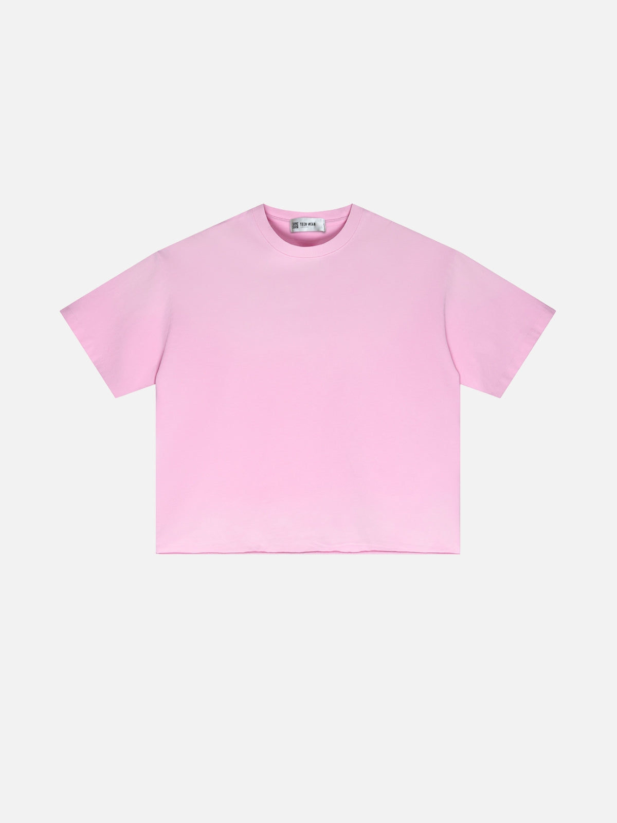 HUEY - Boxy Fit Print T-shirt Pink | Teenwear.eu