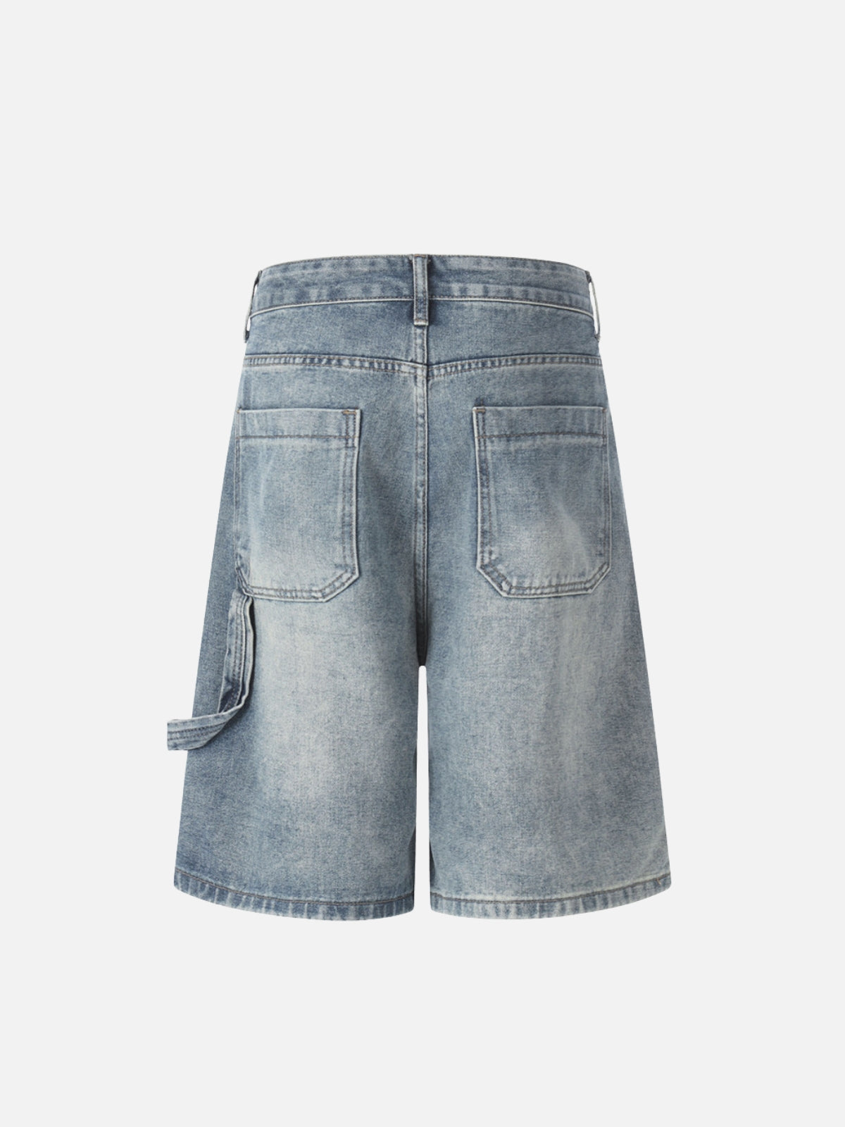 DANCIS - Baggy Denim Basic Shorts | Teenwear.eu