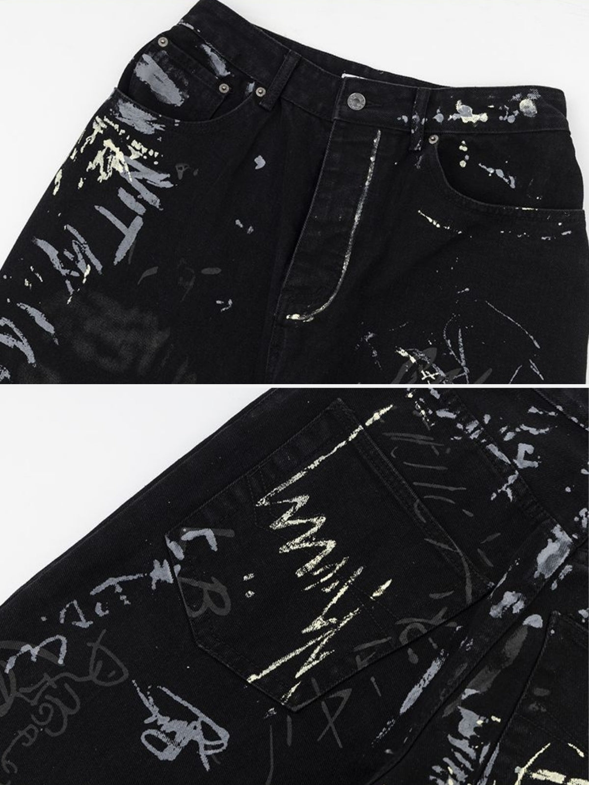 RENOH - Baggy Graphic Jeans | Teenwear.eu