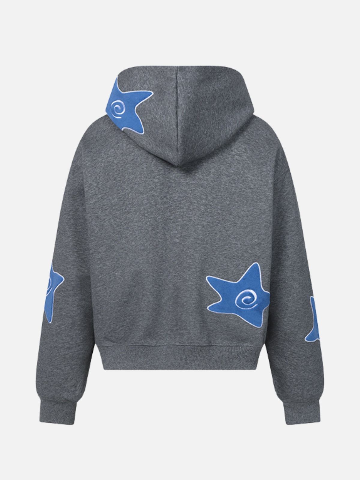 ASTRO - Oversized Embroidered Zip Up Hoodie | Teenwear.eu