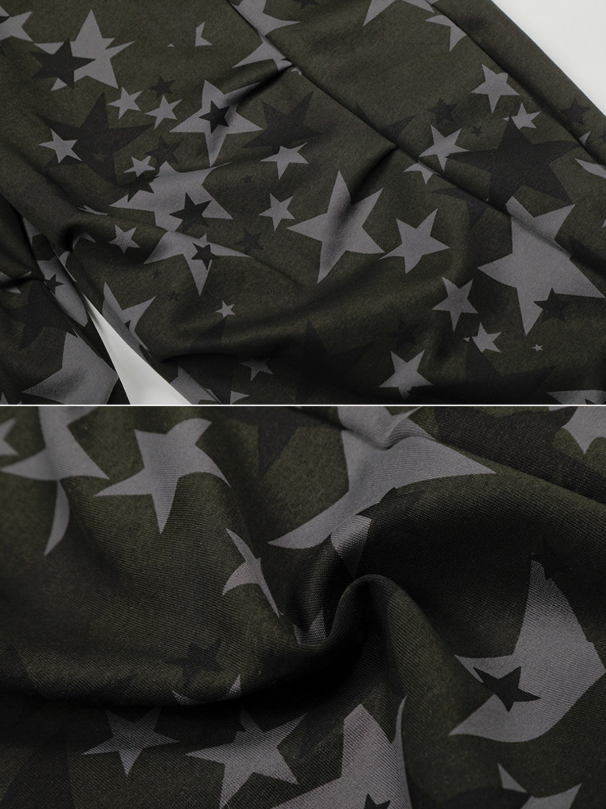 GALAXEE - Baggy Print Sweatpants