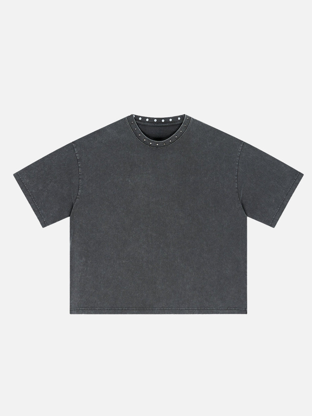 STUDDY - Boxy Fit Print T-shirt Grey | Teenwear.eu