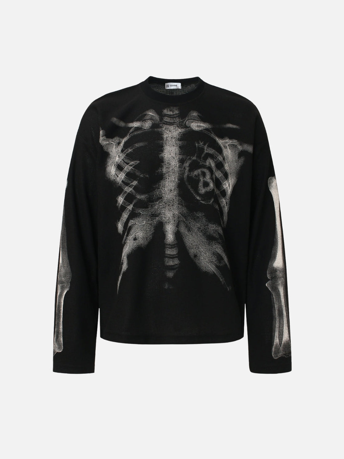 XBODY - Long Sleeve Graphic T-Shirt Black | Teenwear.eu