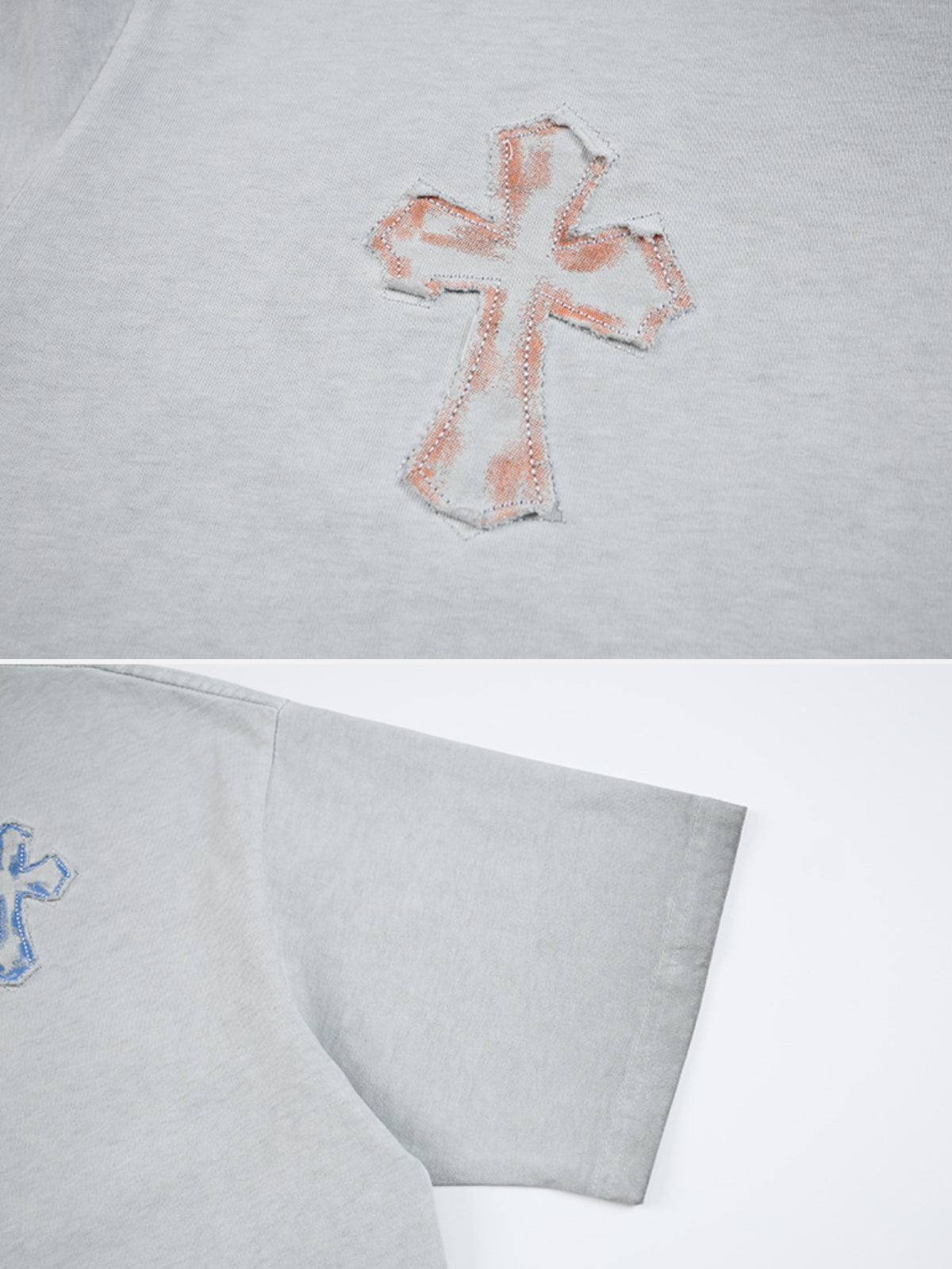 FLAMEX - Oversized Embroidered T-Shirt