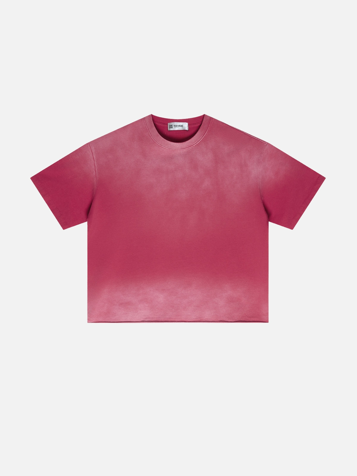 HUEY - Boxy Fit Print T-shirt Red | Teenwear.eu