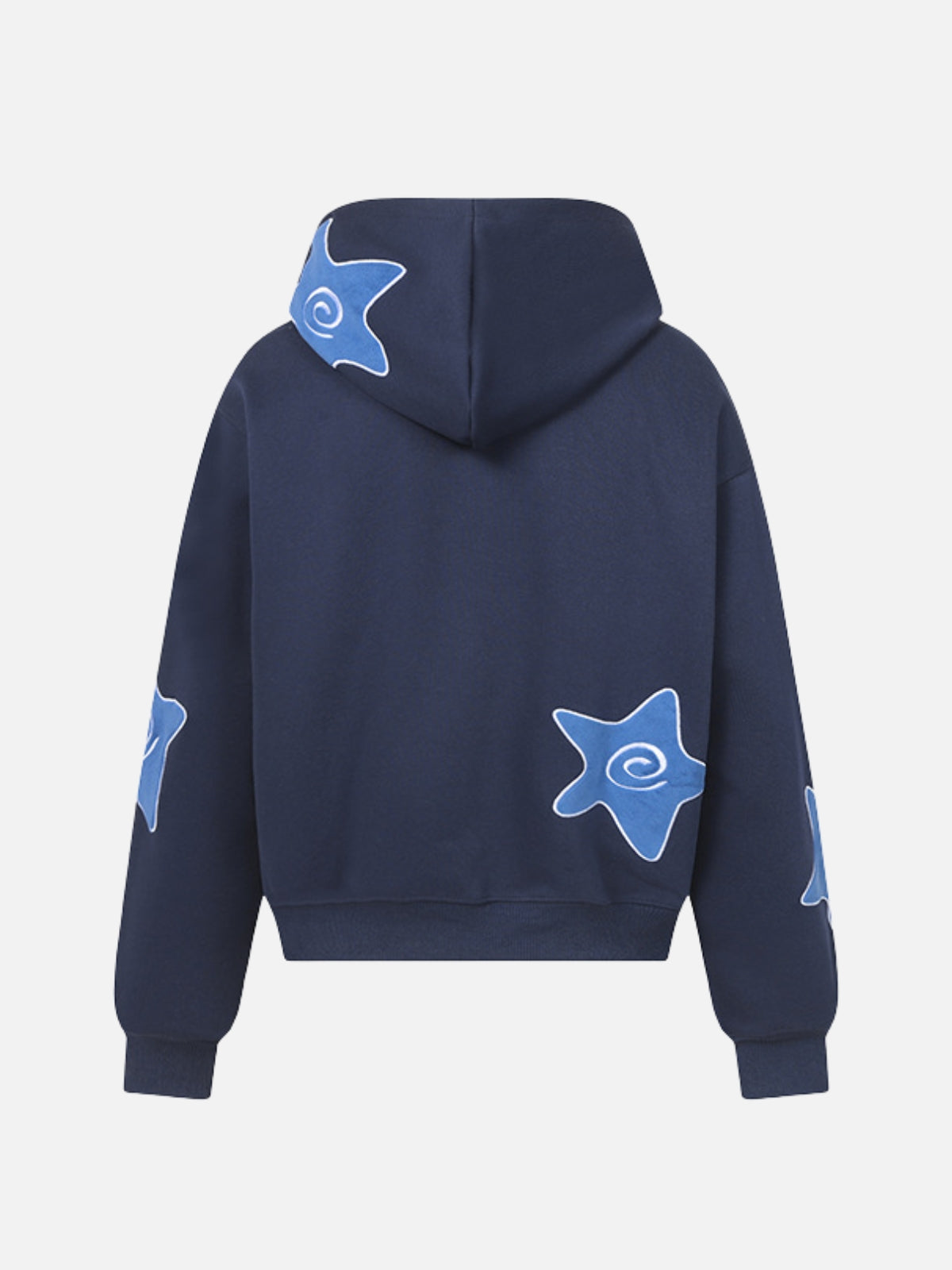 ASTRO - Oversized Embroidered Zip Up Hoodie | Teenwear.eu