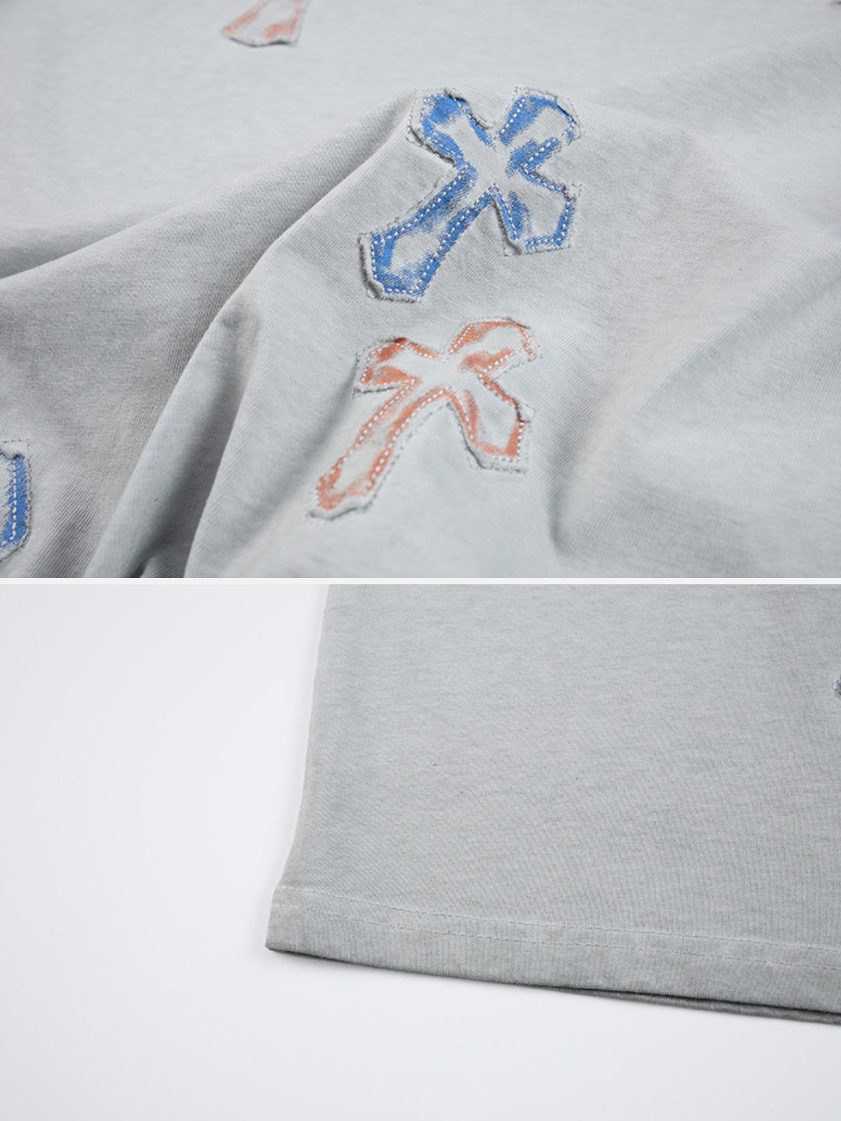 FLAMEX - Oversized Embroidered T-Shirt