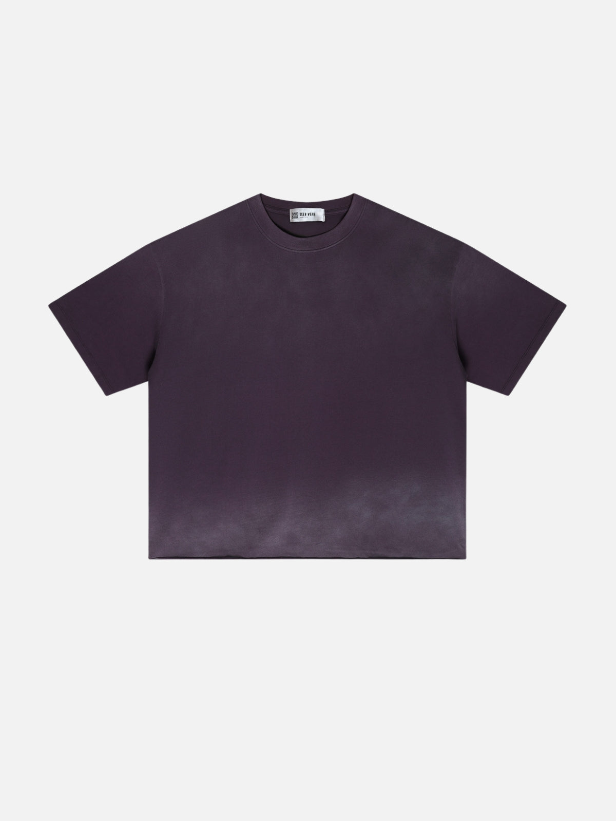 HUEY - Boxy Fit Print T-shirt Purple | Teenwear.eu