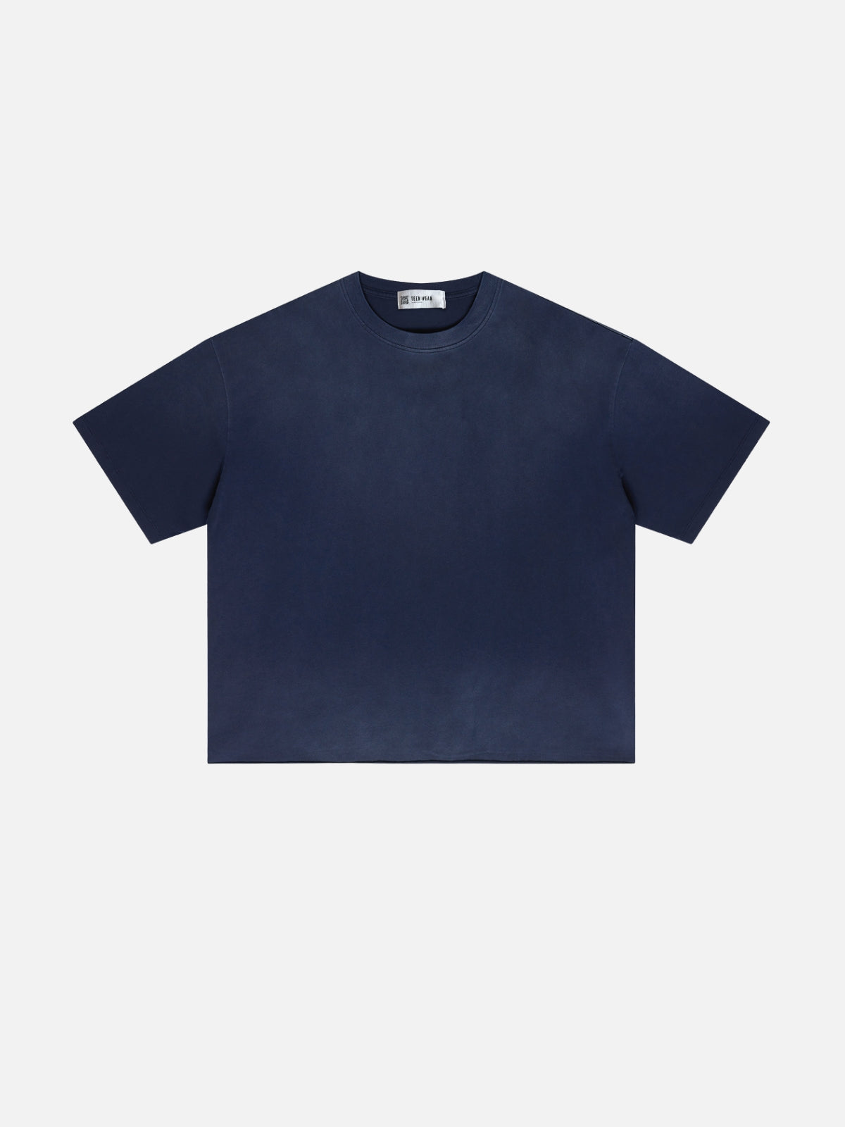 HUEY - Boxy Fit Print T-shirt Dark Blue | Teenwear.eu