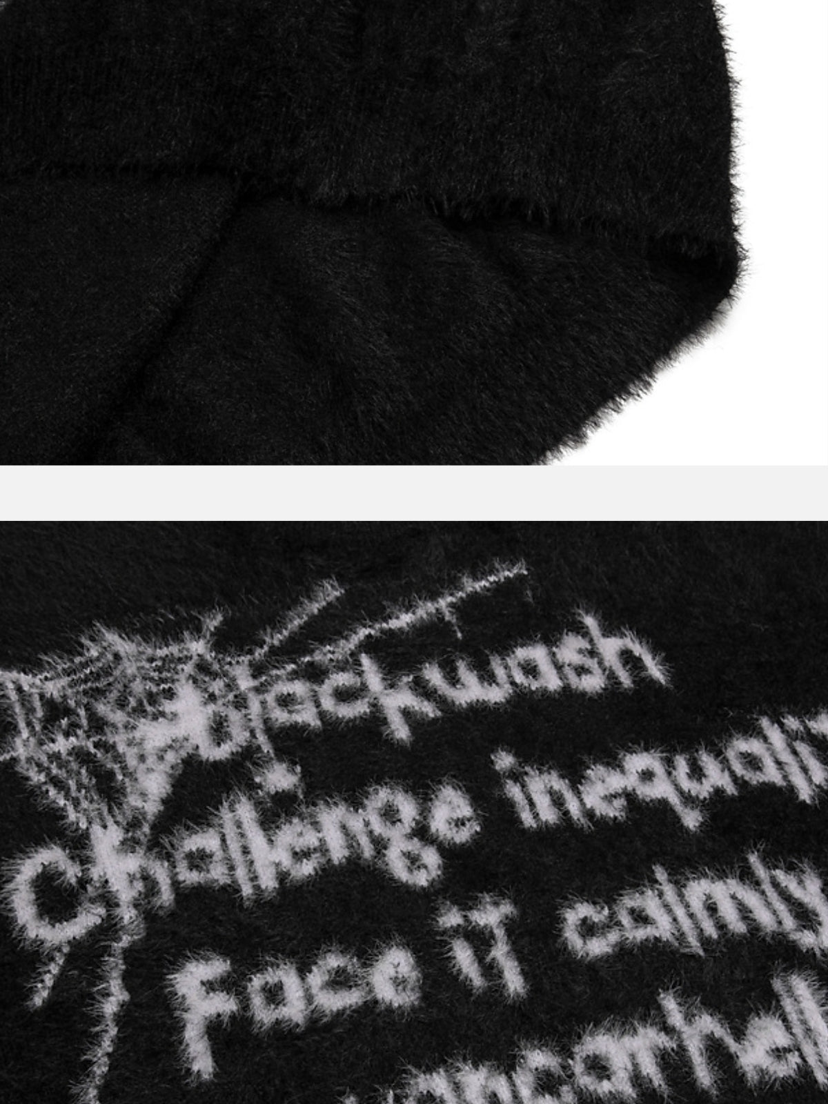 BLACKWASH - Oversized Graphic Sweater | TEENWEAR.EU