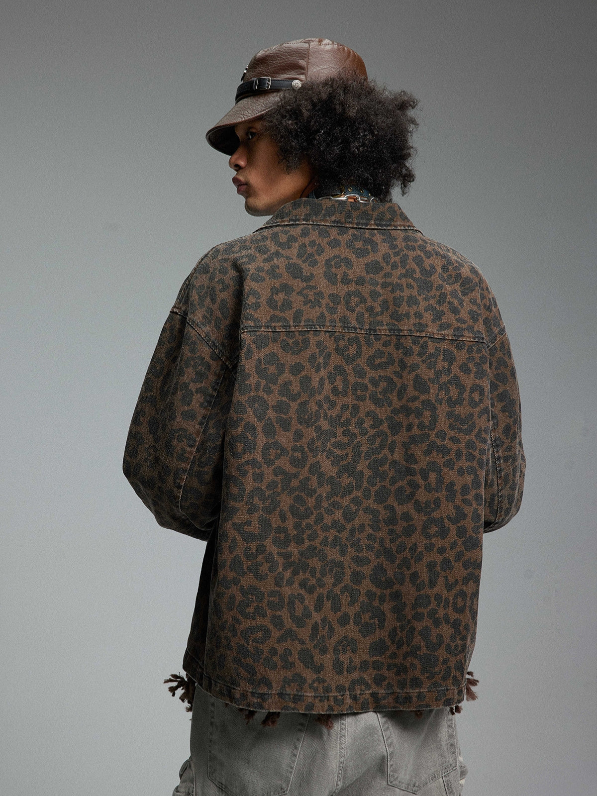 LEO - Oversized Graphic Leopard Jacket | TEENWEAR.EU