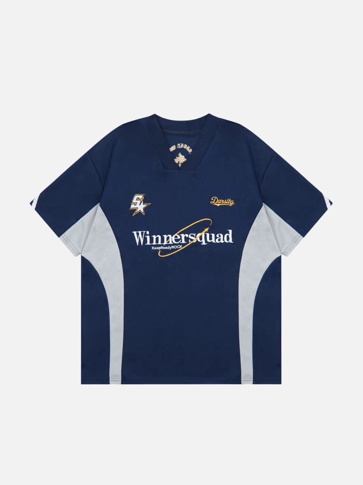 WINNER SQUAD - Oversized Print T-Shirt Blue | TEENWEAR.EU