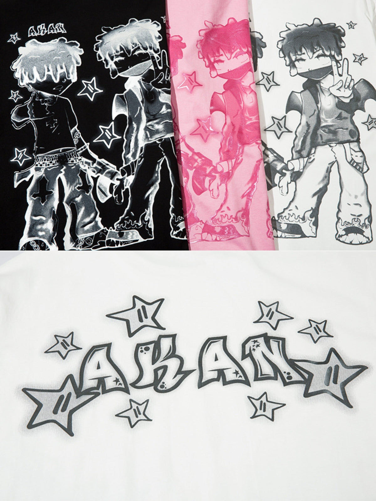 AKAN - Oversized Print T-shirt | TEENWEAR.EU