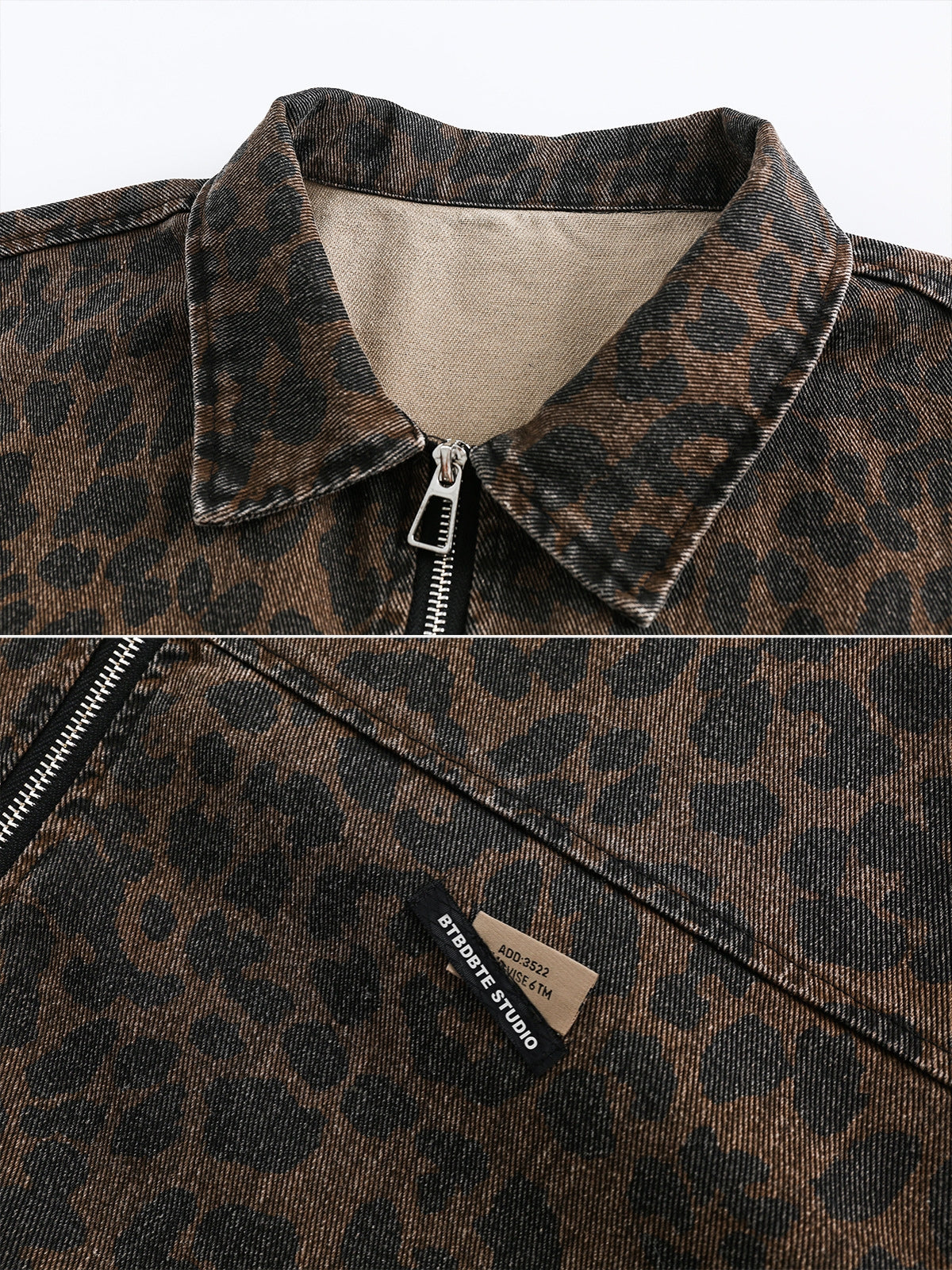 LEO - Oversized Graphic Leopard Jacket | TEENWEAR.EU