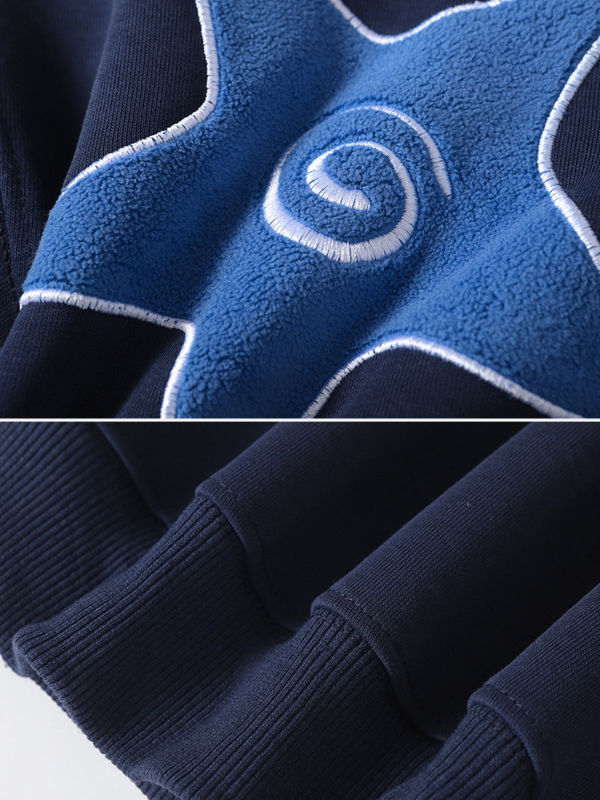 ASTRO - Oversized Embroidered Zip Up Hoodie | Teenwear.eu